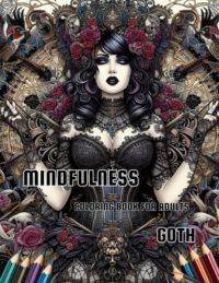 Goth Mandala Coloring Book for Adults