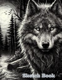 Wolf Personal Artist Sketch Book