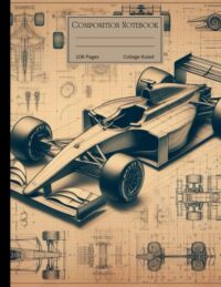 Racecar Composition Notebook