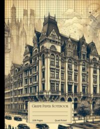 Vintage Architect Graph Paper Composition Notebook