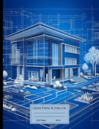 Graph Paper Composition Notebook 5 mm: House Drafting Construction Design Quad Ruled 5x5 Grid Paper Journal for Architects & Students